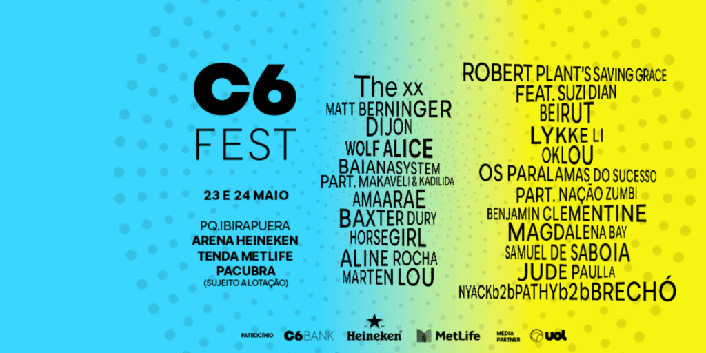 C6 Fest 2026 São Paulo: