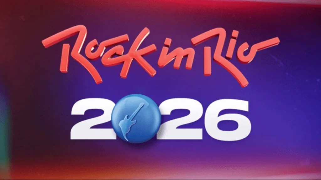 Line-up do Rock in Rio 2026 com artistas confirmados como Foo Fighters, Elton John e Demi Lovato