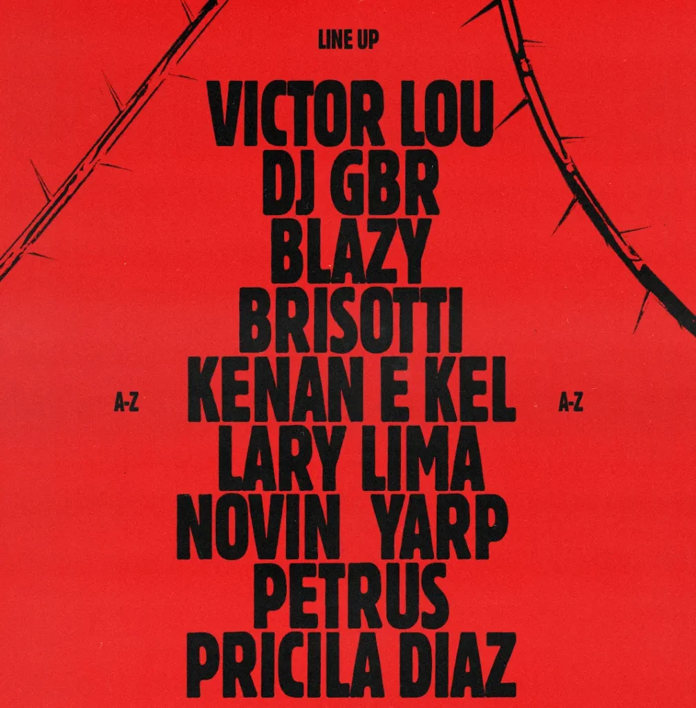 Baile Lotadão -Line-up do Evento