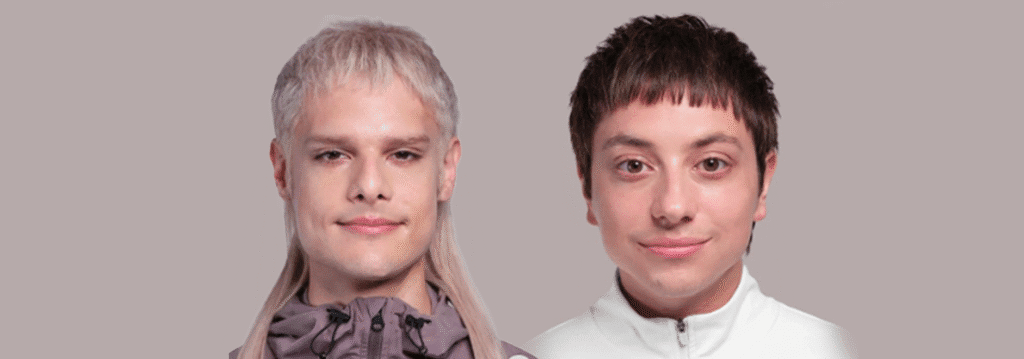 Ca7riel e Paco Amoroso durante a turnê Free Spirits World Tour