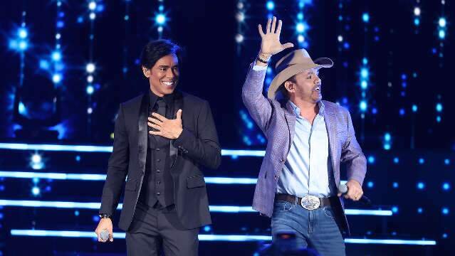 Festival do Peixe com apresentação da dupla Guilherme e Santiago na Feira Central de Campo Grande