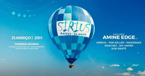 Público dançando em evento de música eletrônica na Fazenda Moinho