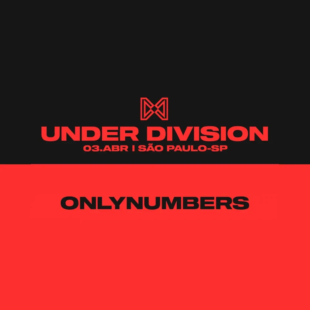 DJ Onlynumbers se apresentando na festa Under Division em São Paulo