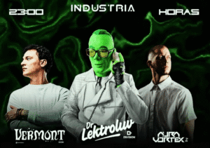 Lektroluv no Brasil, Com Vermont e Aura Vortex: Industria Club SP