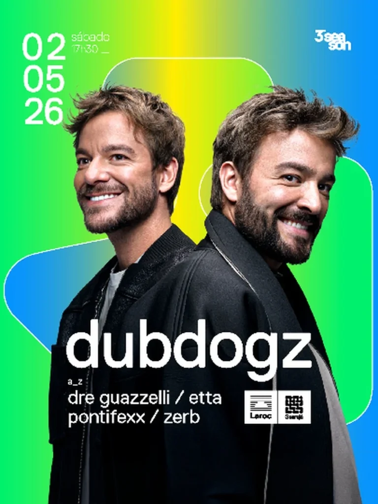 Dubdogz se apresentando no Laroc Guarujá Line-up