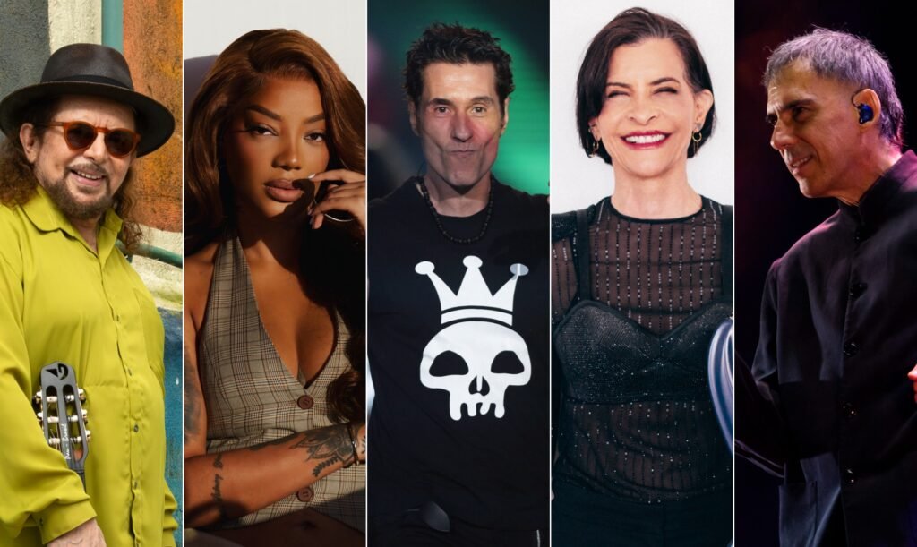 Festival de Inverno Rio 2026 com artistas no palco na Marina da Glória