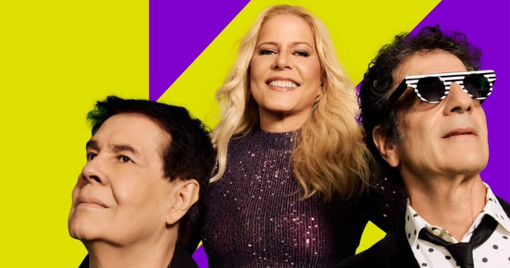 Paula Toller e banda se apresentam durante turnê Eu Tive Um Sonho do Kid Abelha no Rio de Janeiro