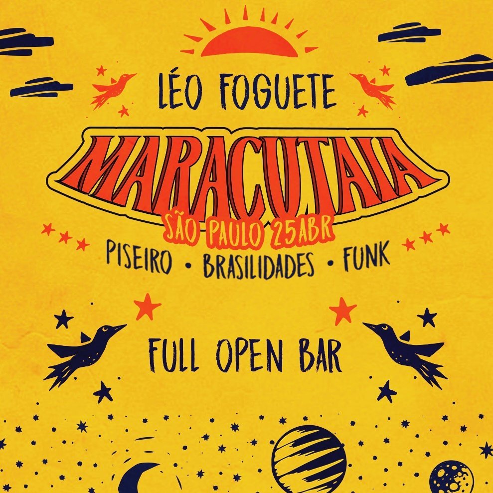 Leo Foquete se apresenta no evento MARACUTAIA em São Paulo com atmosfera vibrante e performances envolventes.