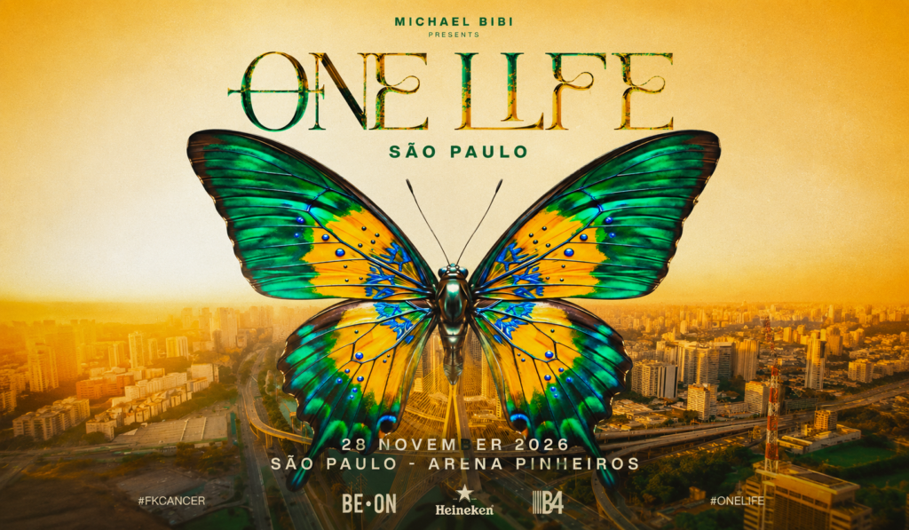 Michael Bibi se apresenta no festival One Life em São Paulo