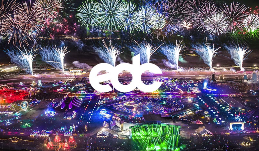 Logo do EDC Brasil anunciando retorno ao Rio de Janeiro em 2027