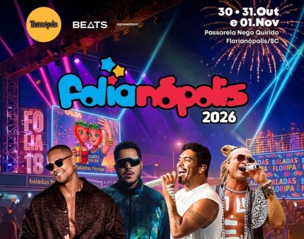 Festival Folianópolis 2026 em Florianópolis, SC