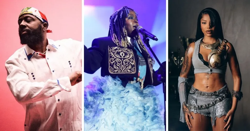 Ms. Lauryn Hill e Wyclef Jean se apresentam no Global Citizen Rio na Praia de Ipanema em junho de 2026.