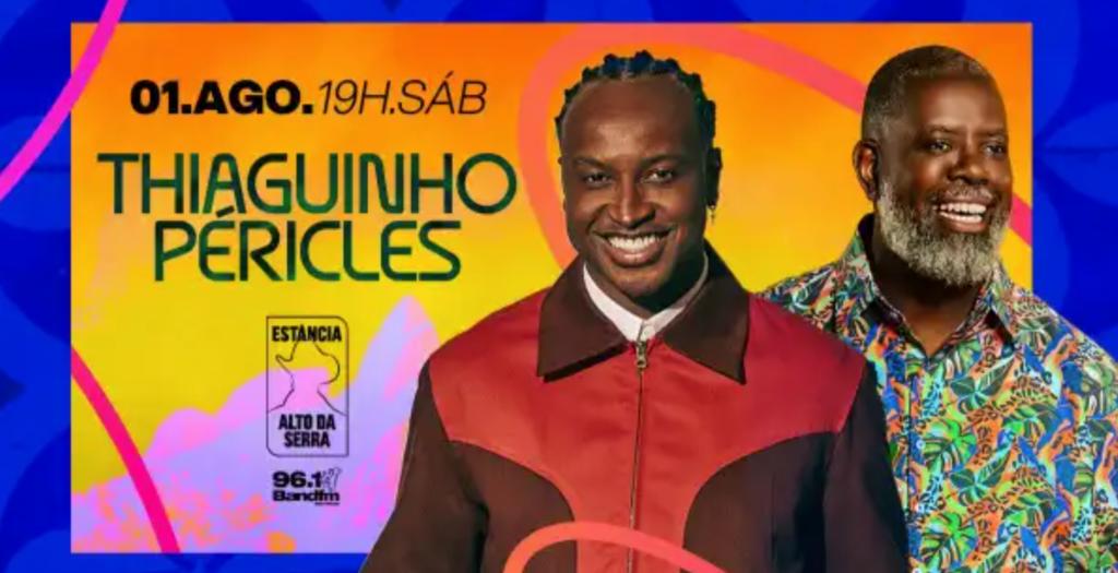 Show de Thiaguinho e Péricles em São Bernardo do Campo