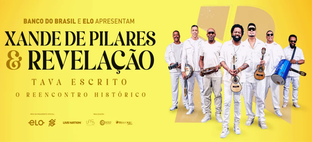 Show de Xande de Pilares e Grupo Revelação em Rio de Janeiro