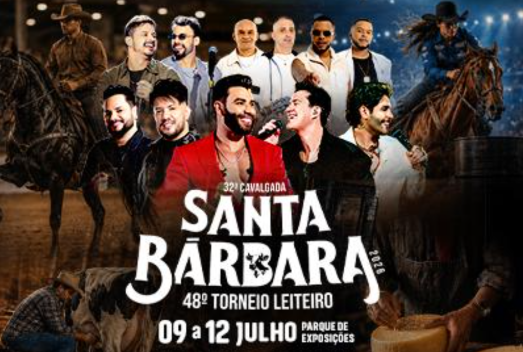Torneio Leiteiro 2026 e Cavagada Santa Bárbara: Ingressos