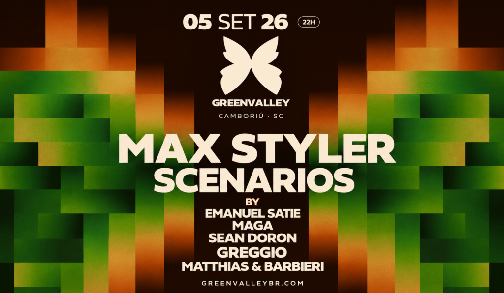 Max Styler e Scenarios em show no Greenvalley em Camboriú