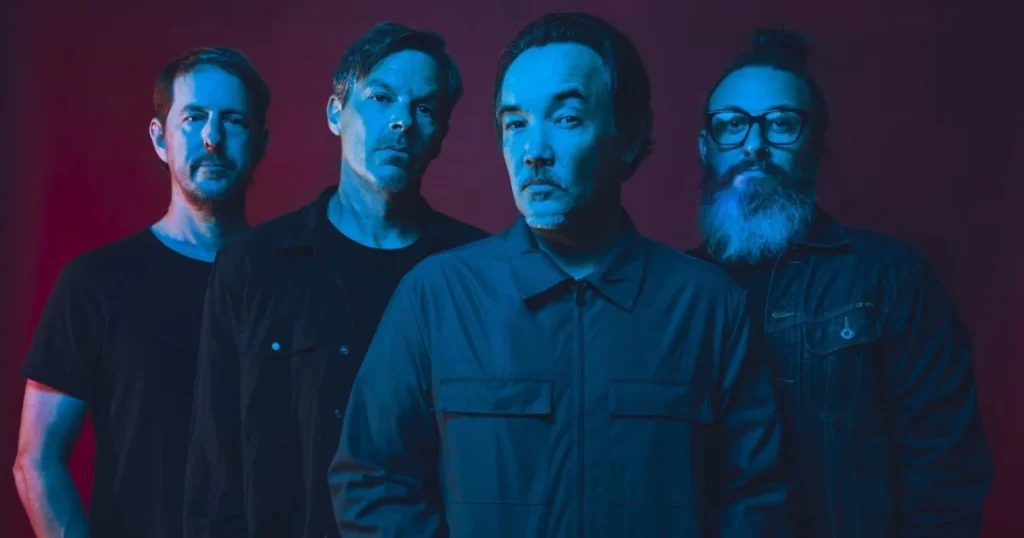 Show da banda Hoobastank no Somos Rock Festival em Vila Velha, Brasil, durante a turnê de 2026.